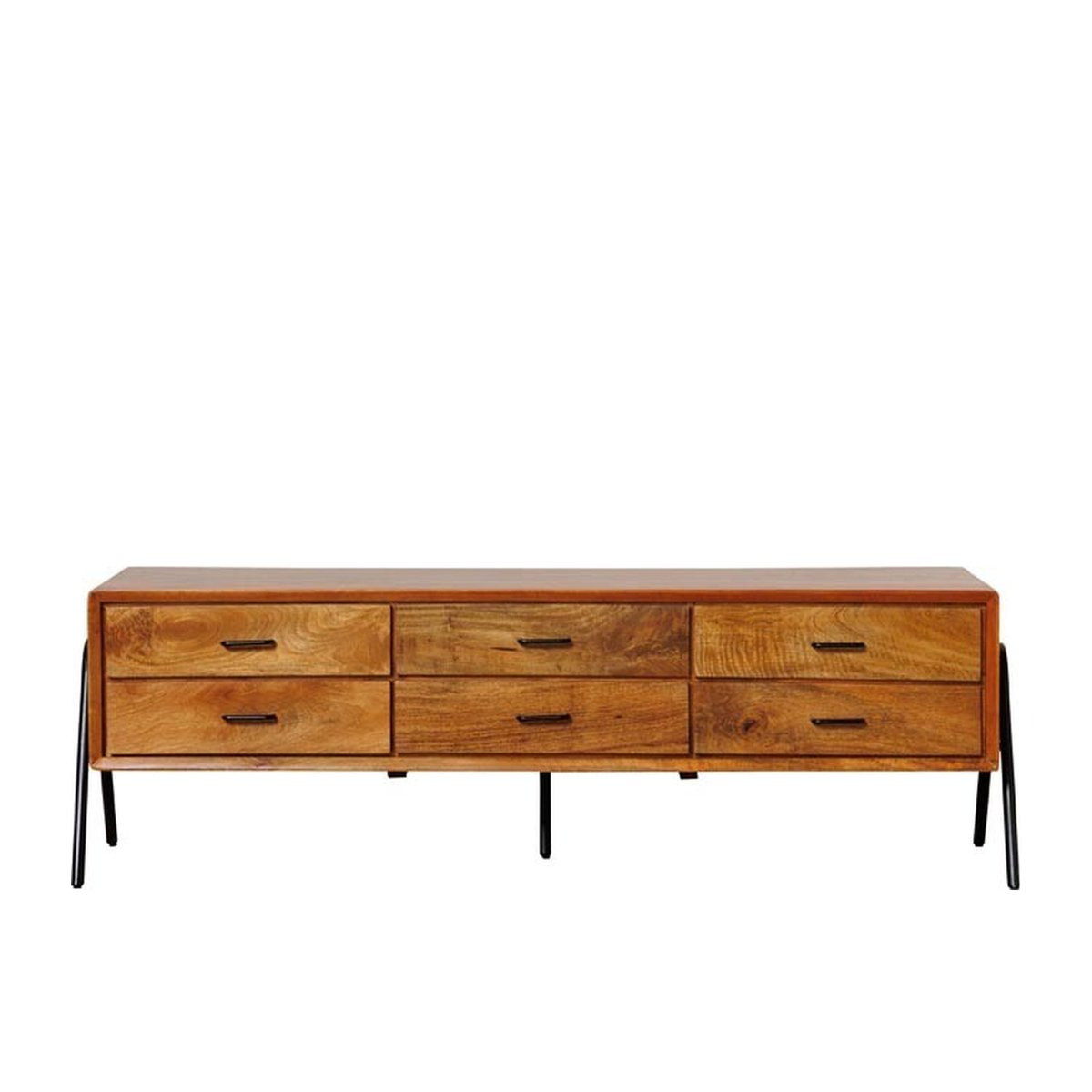 Buffet bas en bois foncé CHAPMAN bois fonce, CHEHOMA