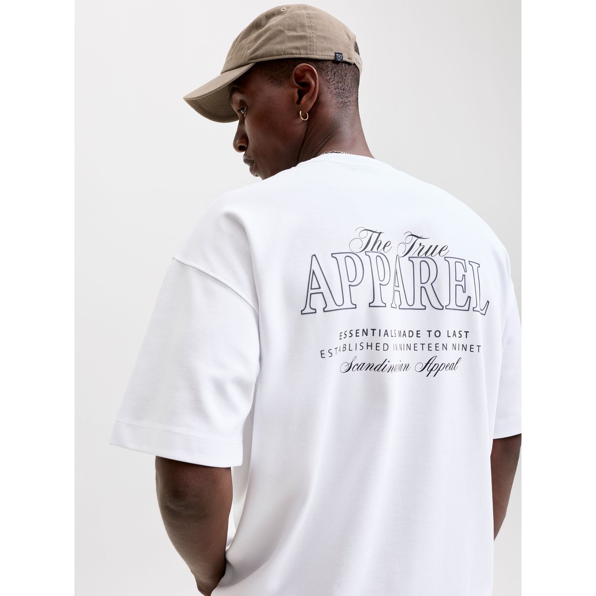 T-Shirt white 1, JACK & JONES
