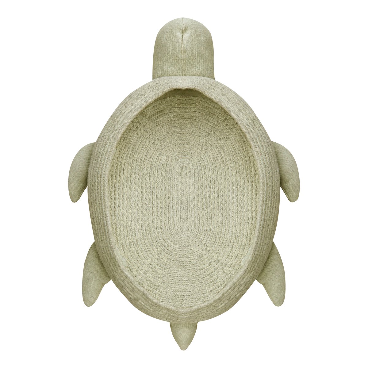 Panier Maman Tortue MERVEILLES DE LA MER naturel , vert, LORENA CANALS