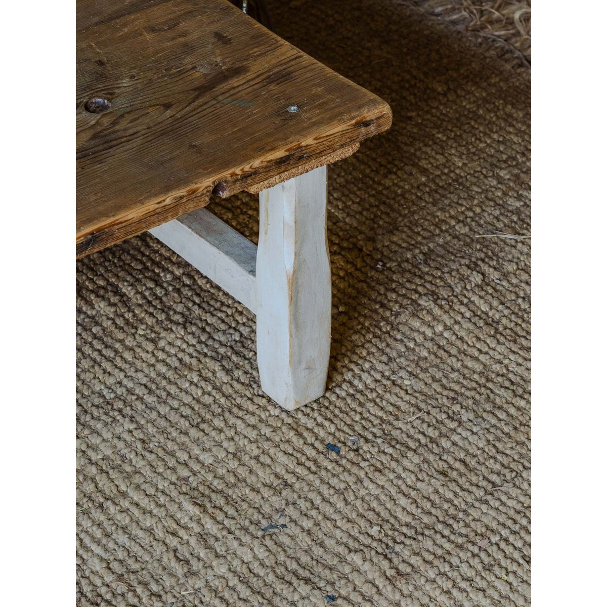 Table basse en bois Léonie N°946 - Bon état bois foncé, DEBONGOUT