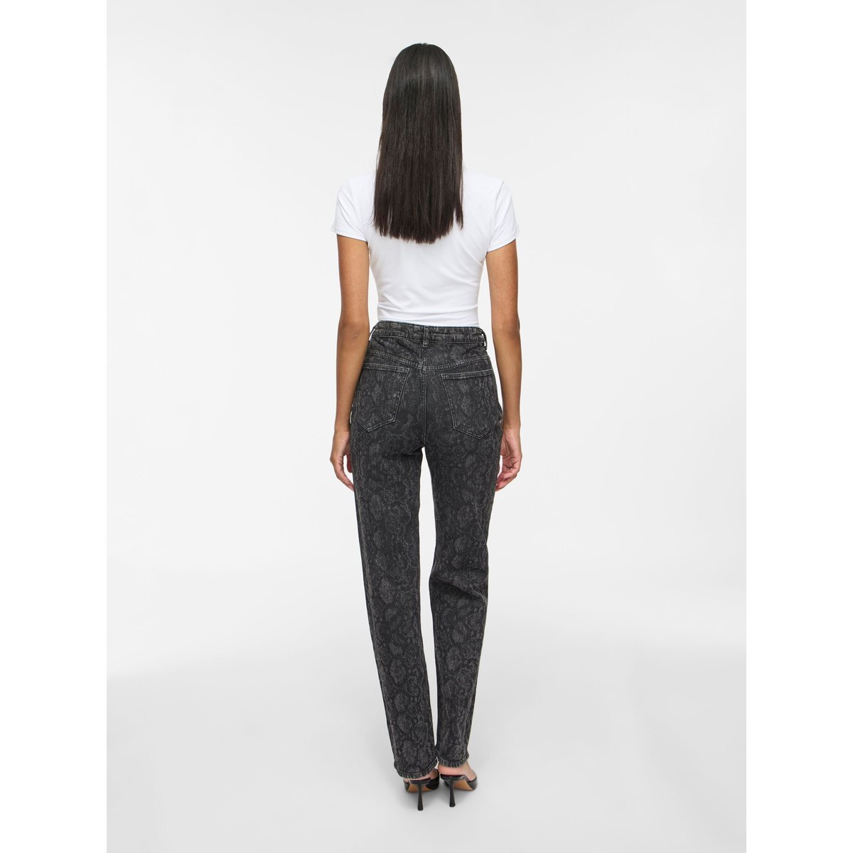 Jean Droit gris - dark grey denim1, VILA