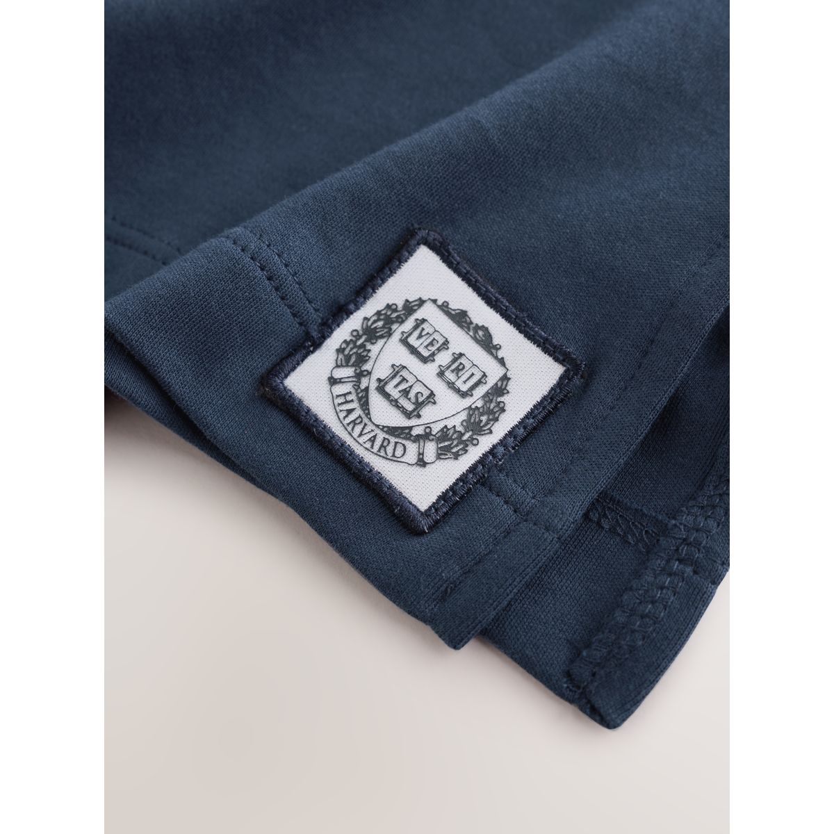 T-shirt décontracté superposé manches longues bleu marine, NEXT