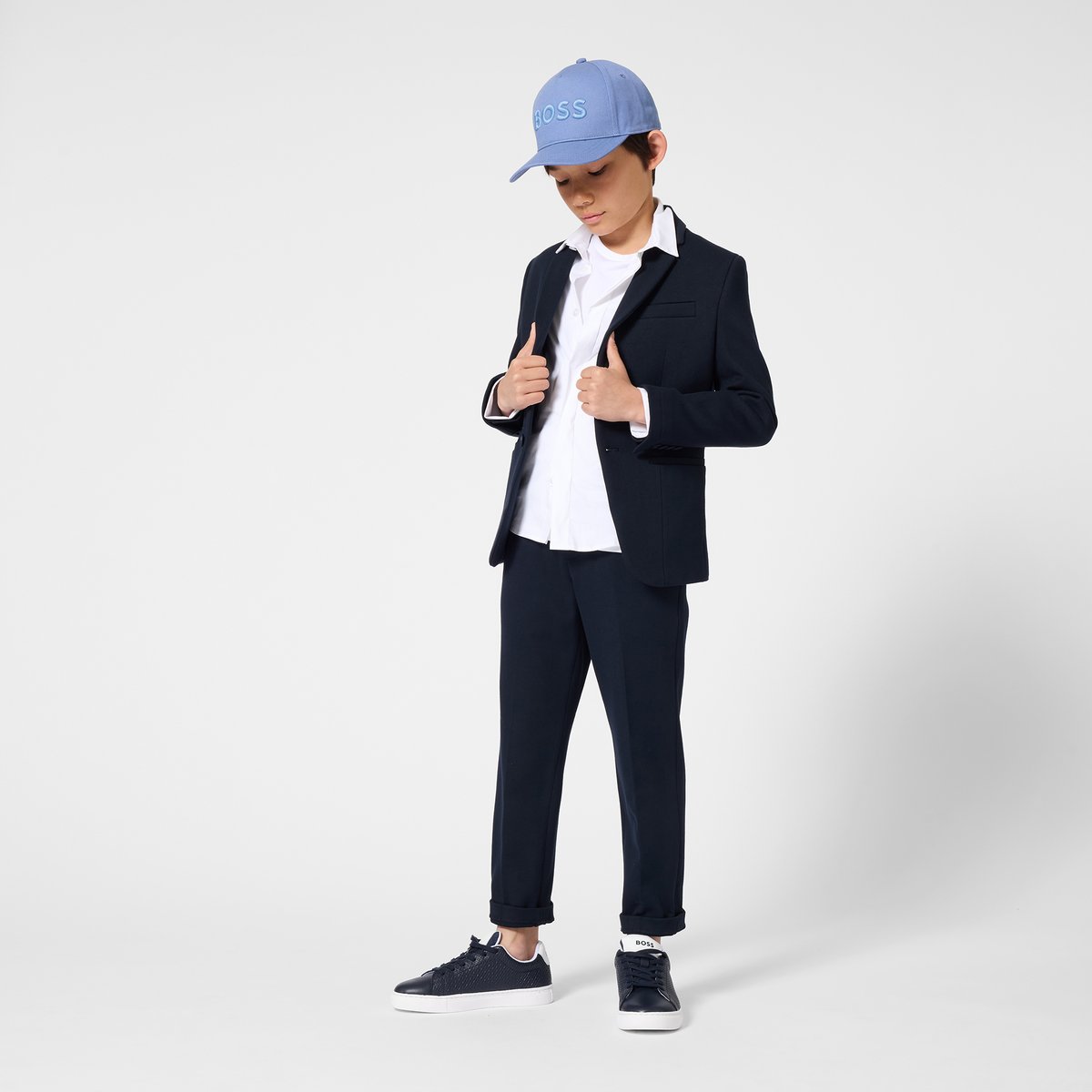 Veste de costume marine blue, BOSS KIDSWEAR
