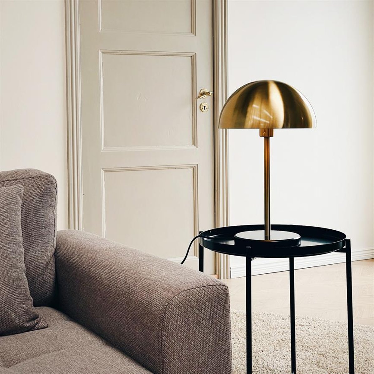 Lampe à poser en Métal brass/marble Nancy brass, DYBERG LARSEN