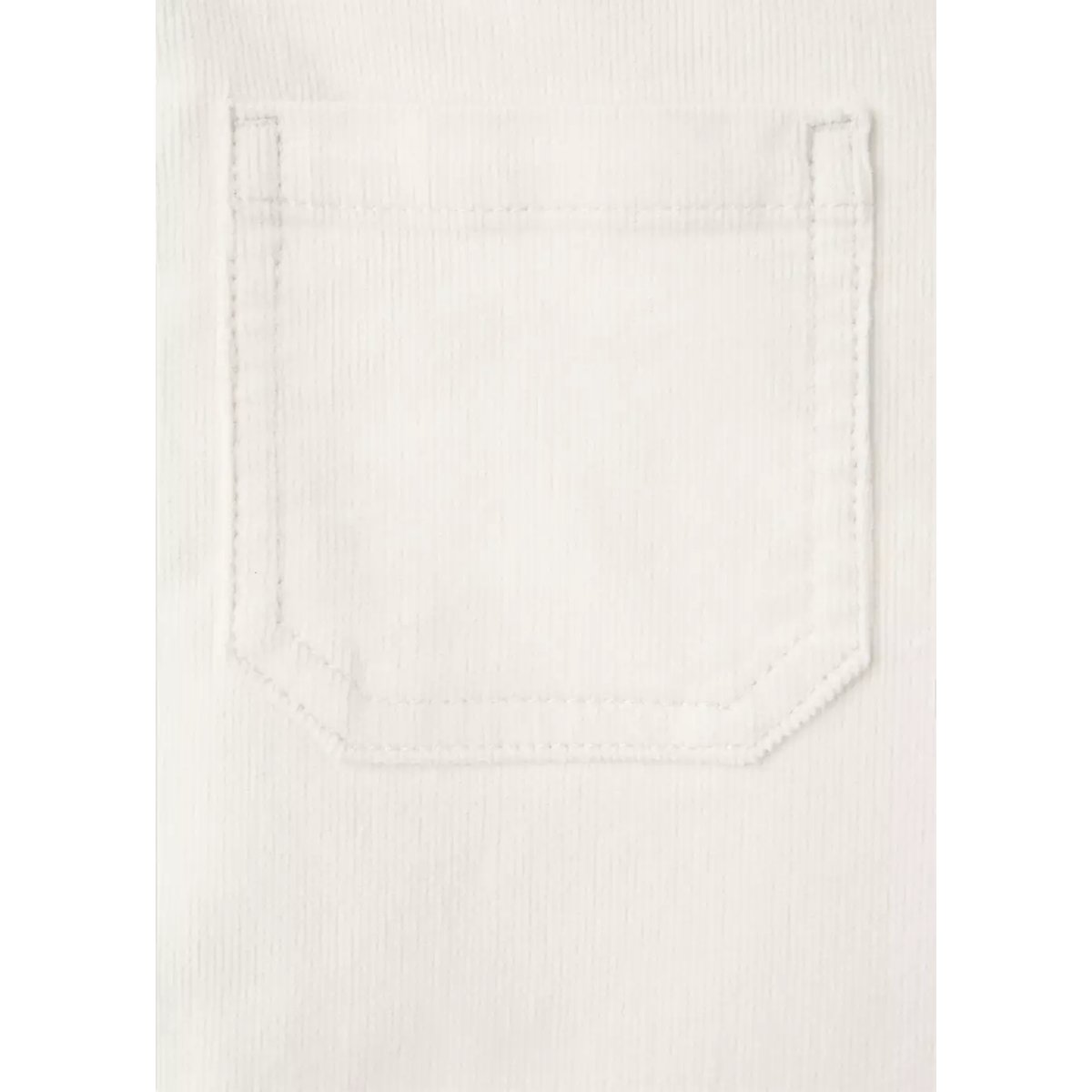 Pantalon flare velours côtelé blanc, MANGO KIDS