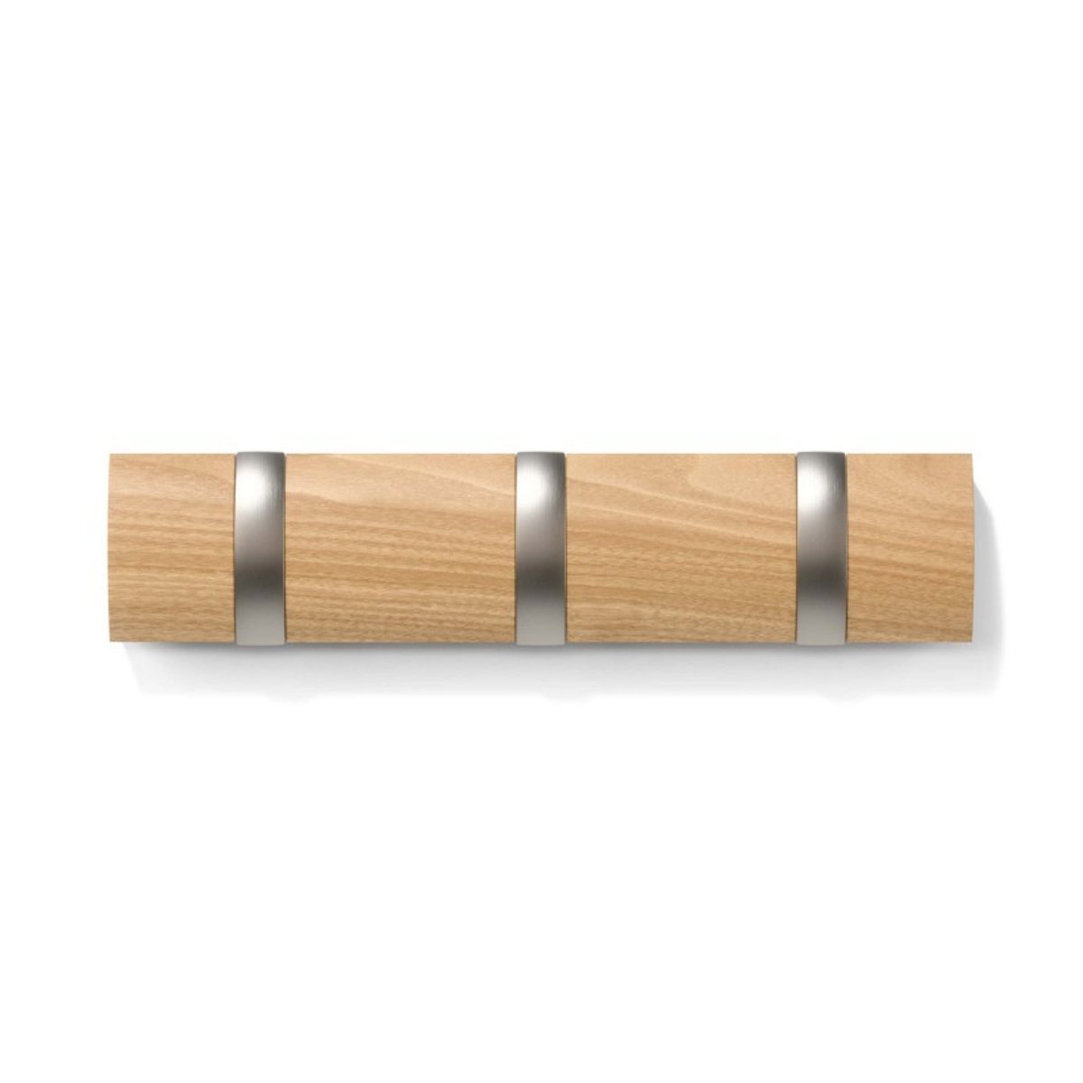 Portemanteau mural bois  FLIP bois clair, UMBRA