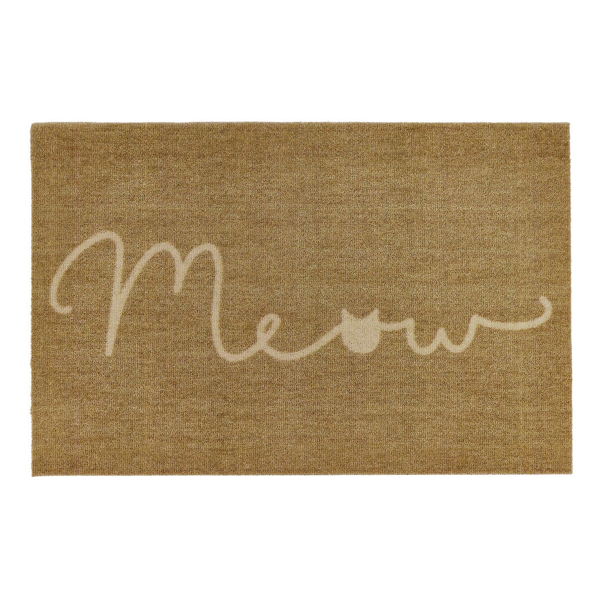 Meow Stain Resistant Pet Mat 50x75cm beige, HOWLER & SCRATCH