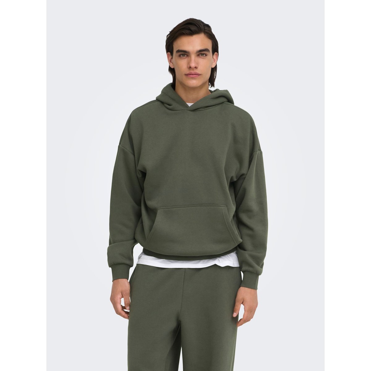 Sweat À Capuche beluga, ONLY & SONS