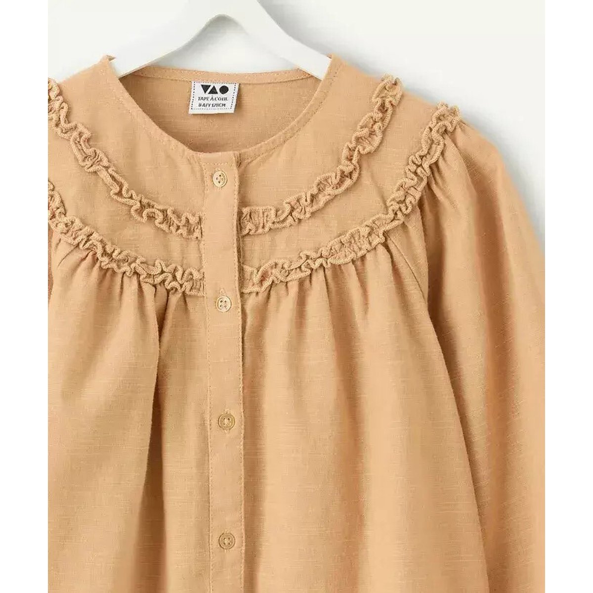 Blouse uni beige, TAPE A L'OEIL