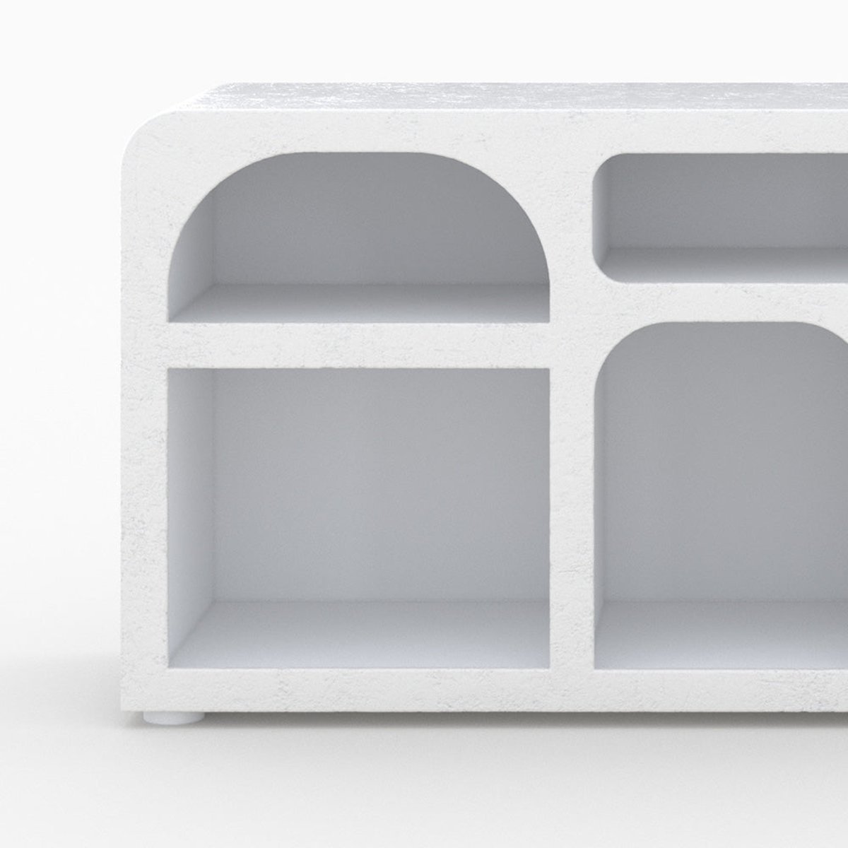 Buffet en plâtre - FIRA blanc cassé, MAISON PAVANE