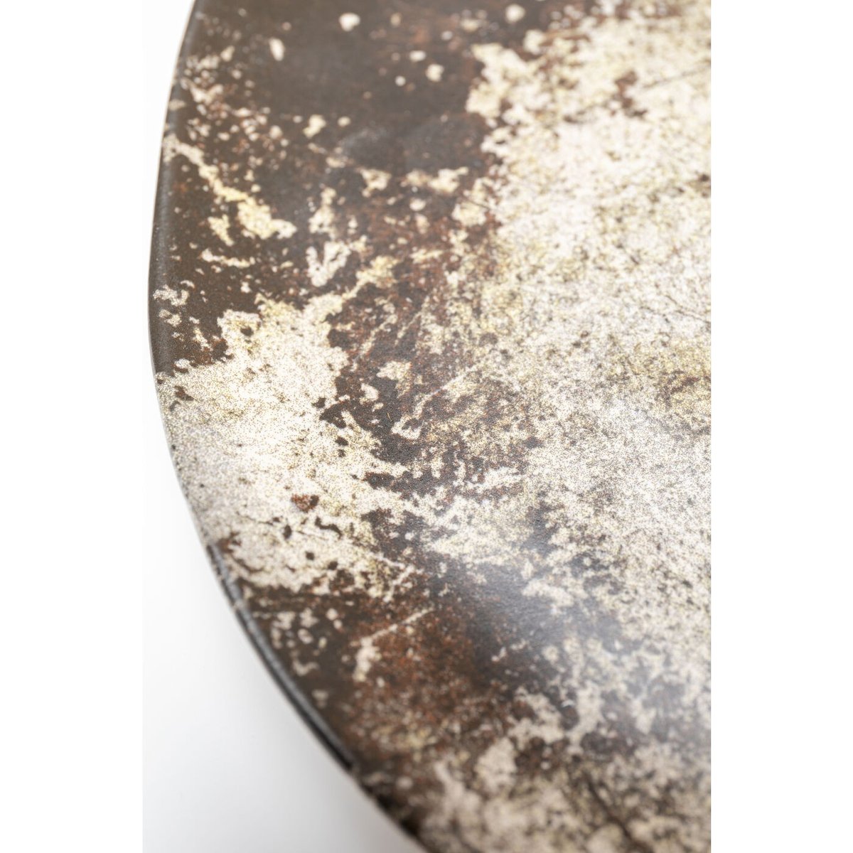 Lot de 6 assiettes plates, SAVANNAH marron, KARE DESIGN