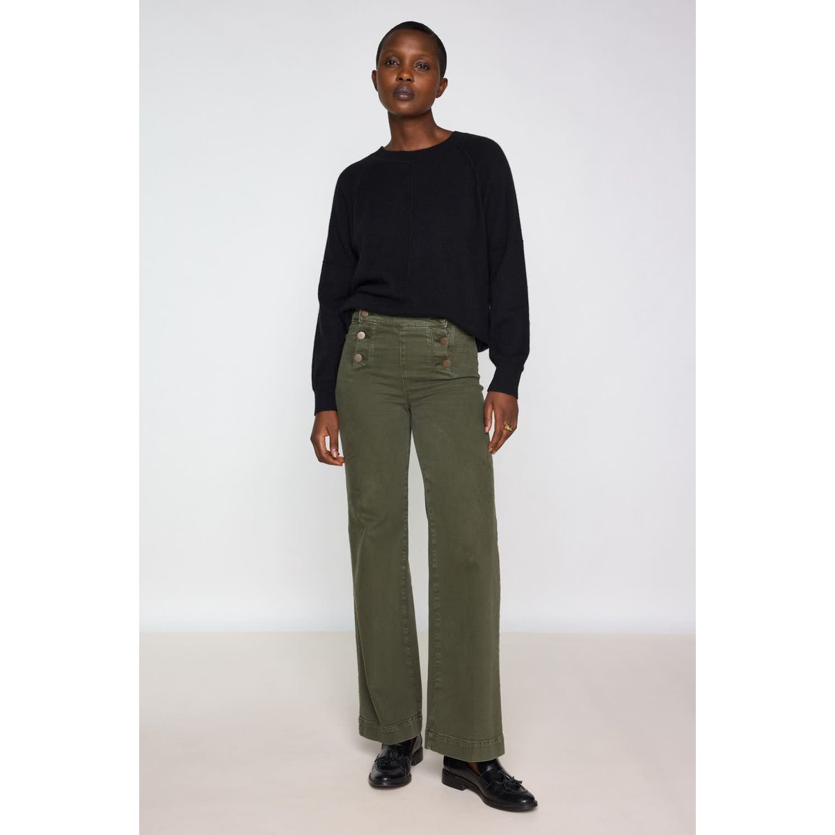 Pull en 100% cachemire 2 fils ARY noir, Maison 123