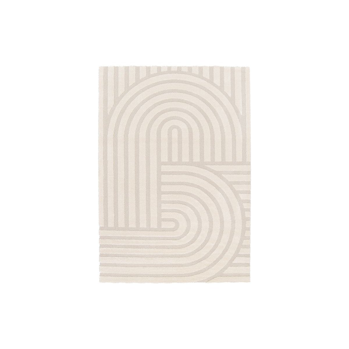 Tapis poils courts style , SHYLO beige, BOBOCHIC
