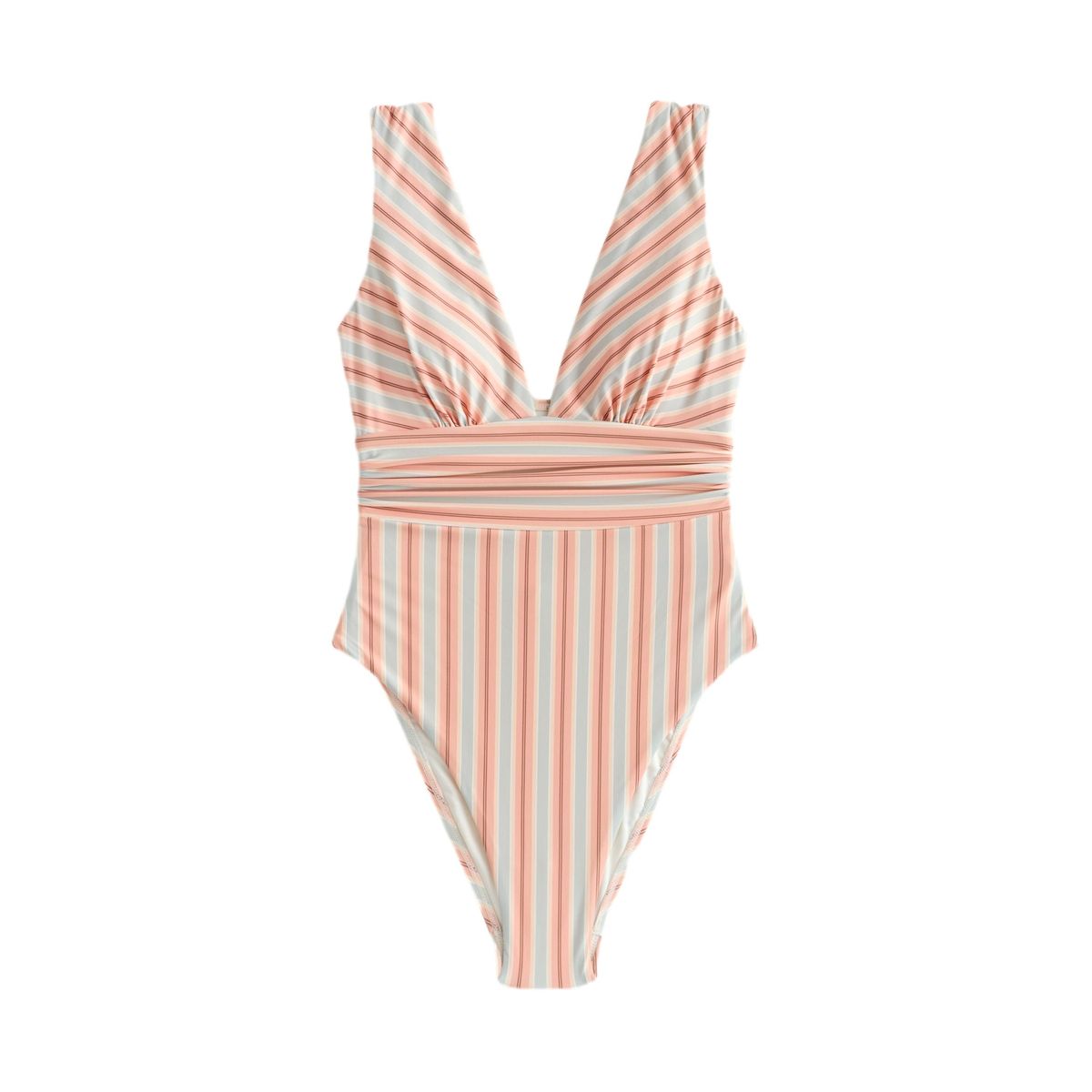Maillot de bain gainant pigeonnant terre cuite, NEXT