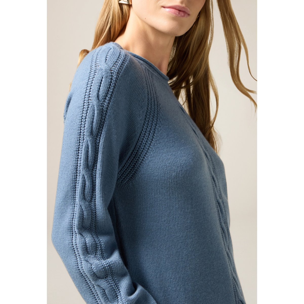 Pull à manches longues light - blue, OLTRE