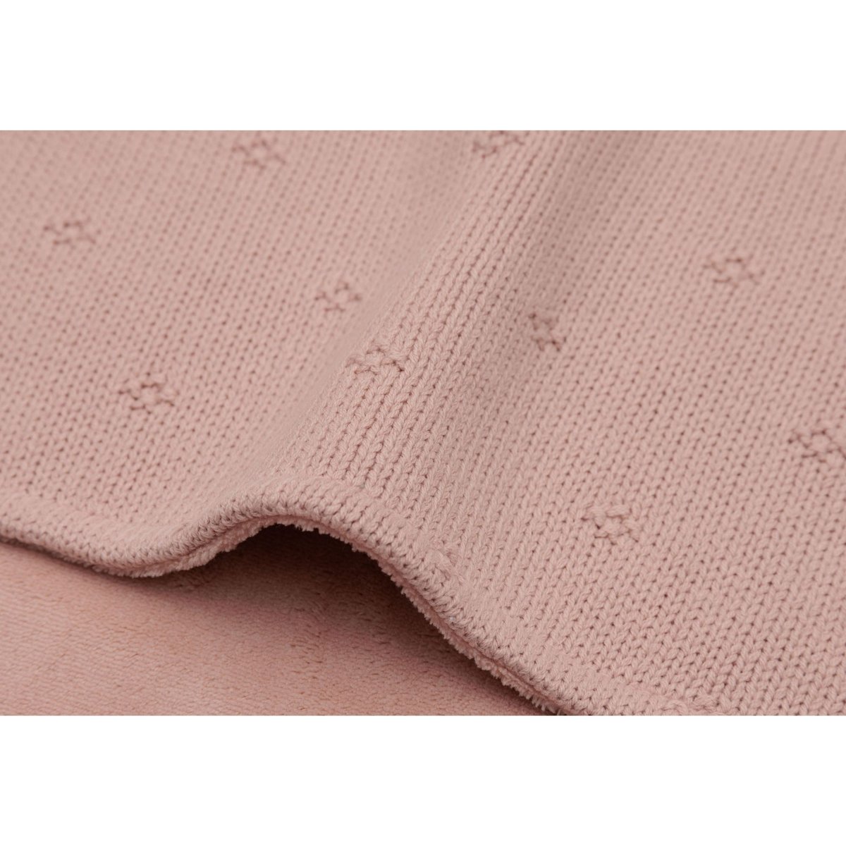 Couverture en polaire rose, JOLLEIN