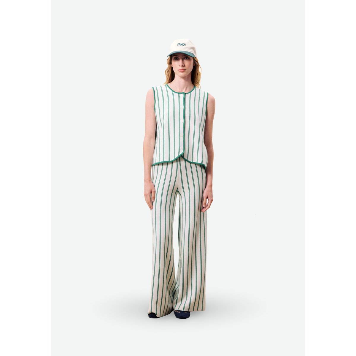 Cardigan NIAGARA vert, FRNCH