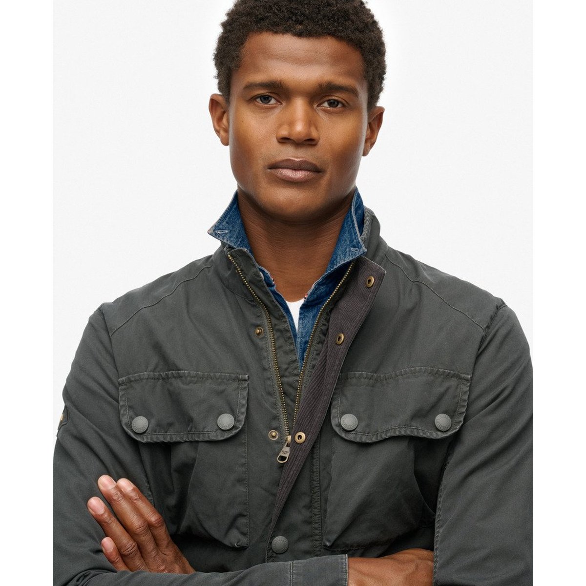 Veste à 4 poches Estate tarmac, SUPERDRY