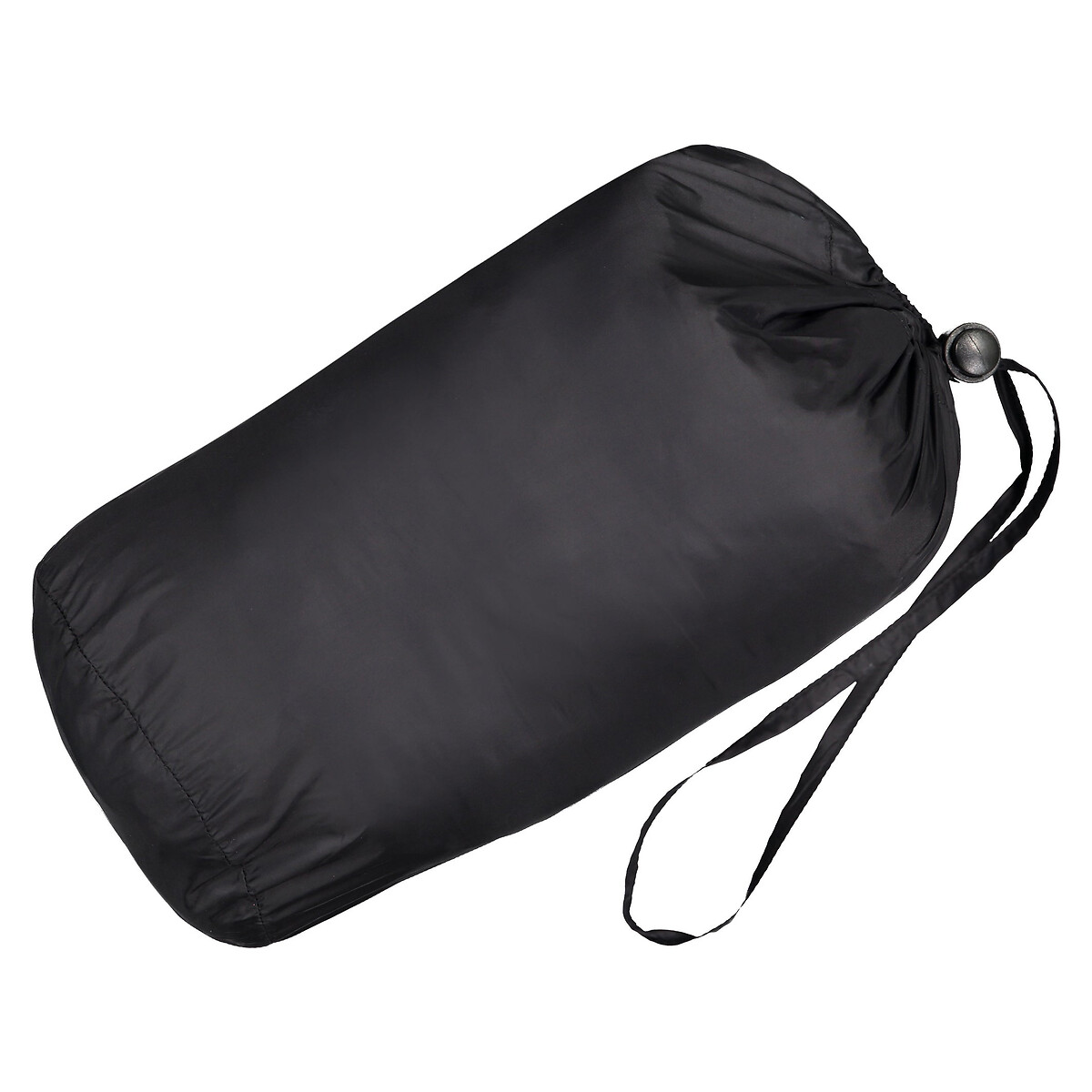 Hooded Padded Jacket with Pouch black, LA REDOUTE COLLECTIONS