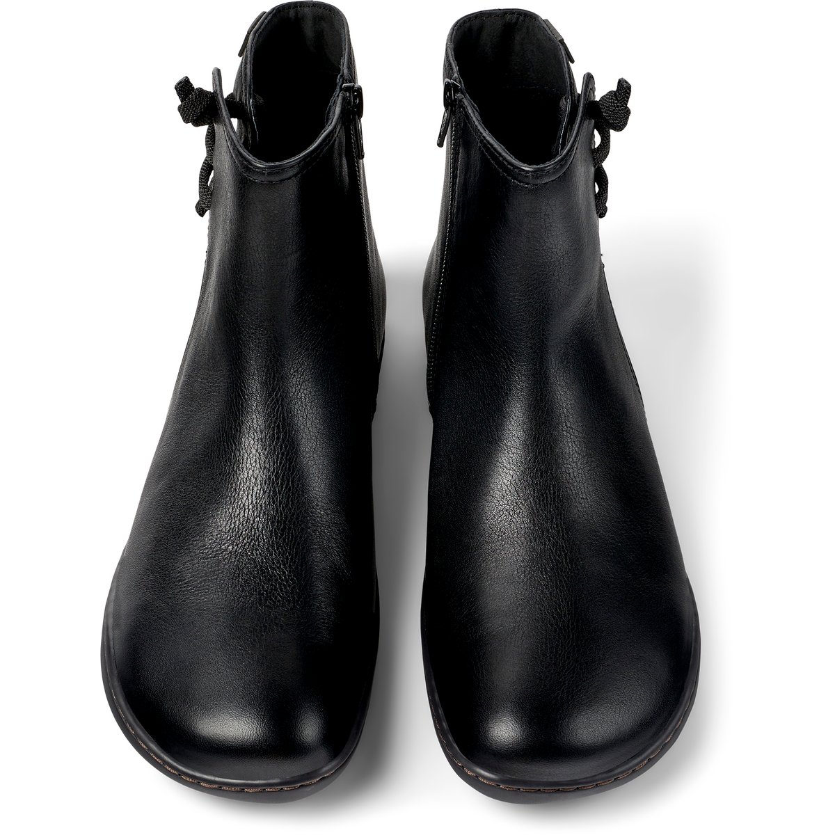 Bottines Peu Cami cuir noir, CAMPER