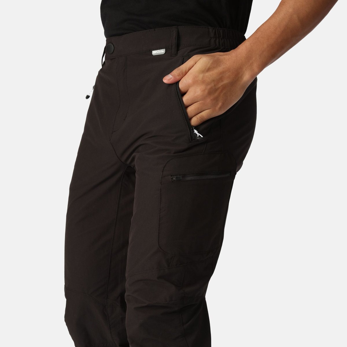 Pantalon de marche HIGHTON black, REGATTA