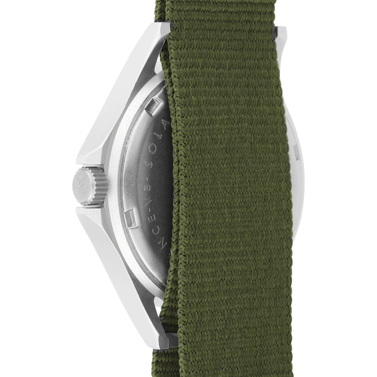 Montre Analogique SOLAIRE SOLEIL argenté noir kaki, KELTON