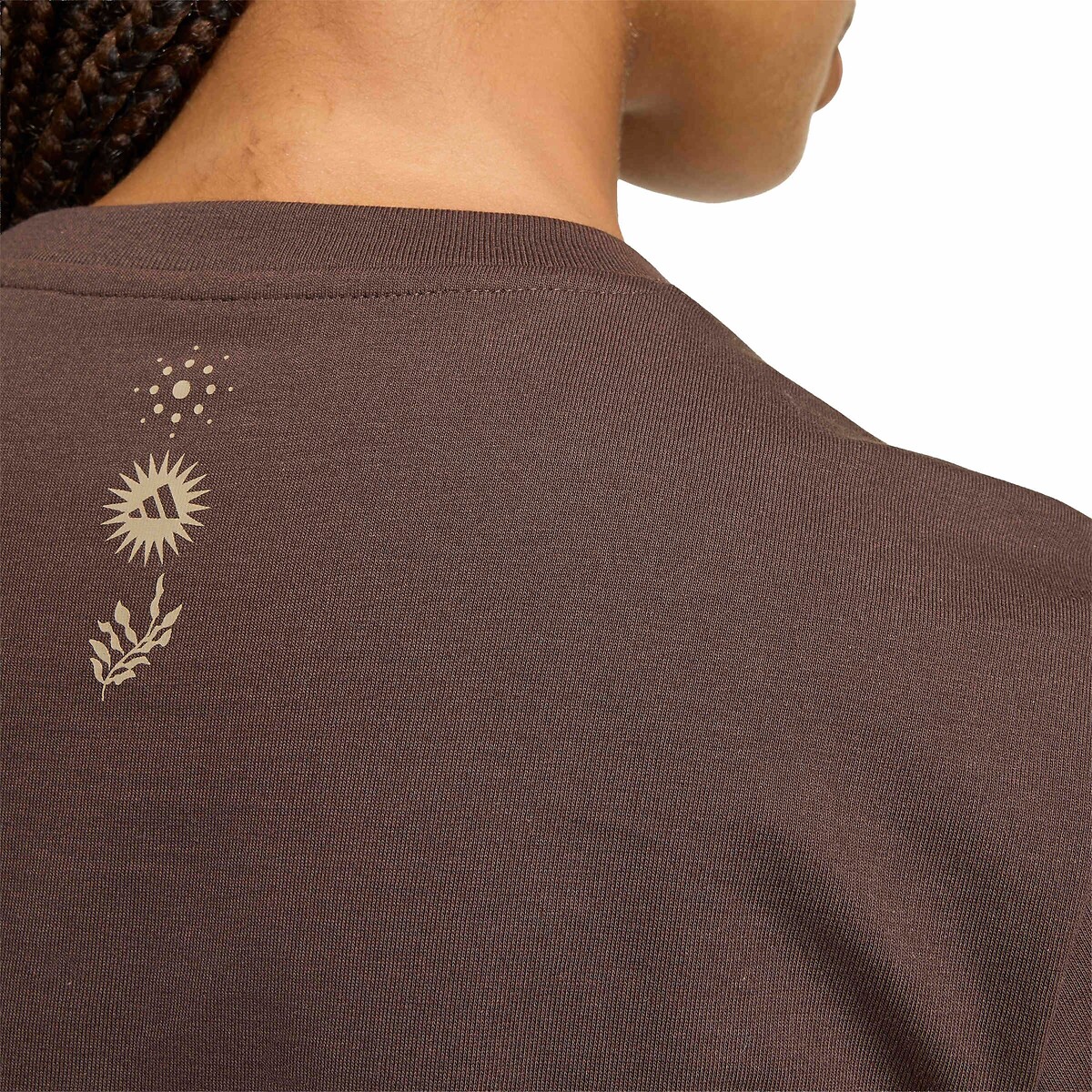 Leopard Print Logo Short Sleeve T-Shirt brown/leopard, ADIDAS SPORTSWEAR