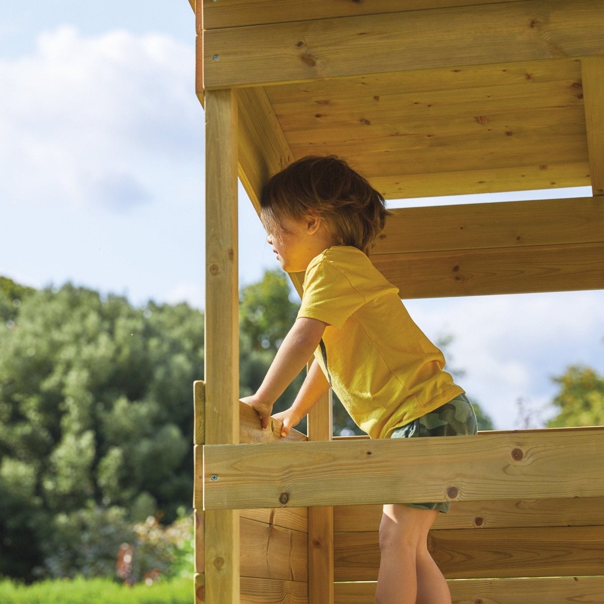 Cabane sur pilotis CIMES marron, TP TOYS