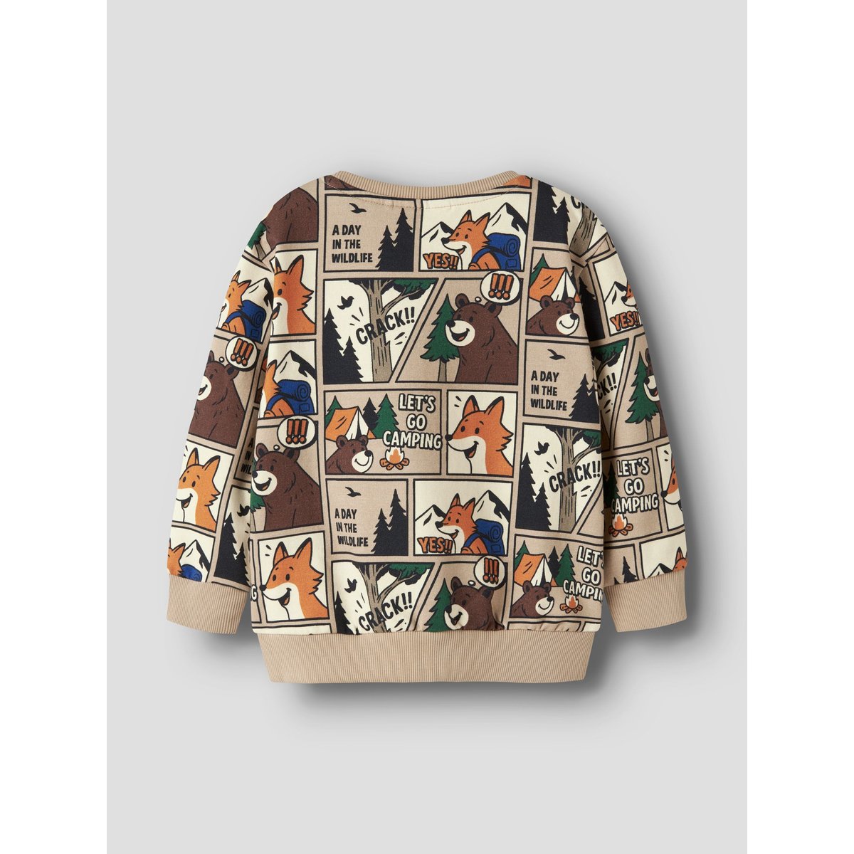 Sweat-Shirt gris - sesame1, NAME IT