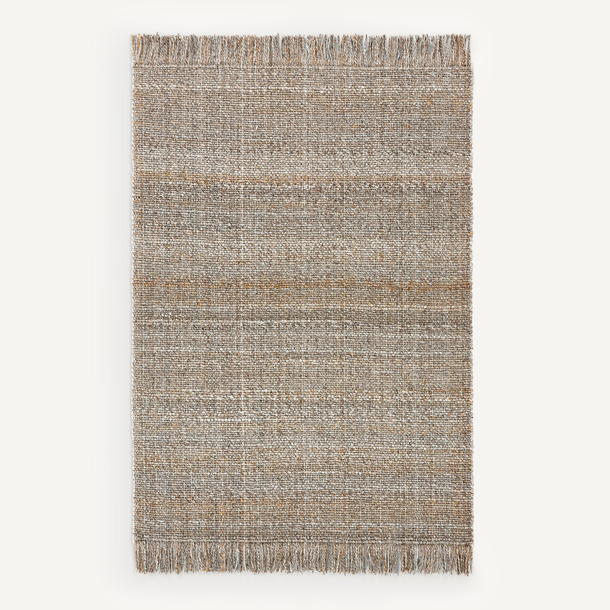 Tapis tissé main, Khitib gris/ocre chiné, AM.PM