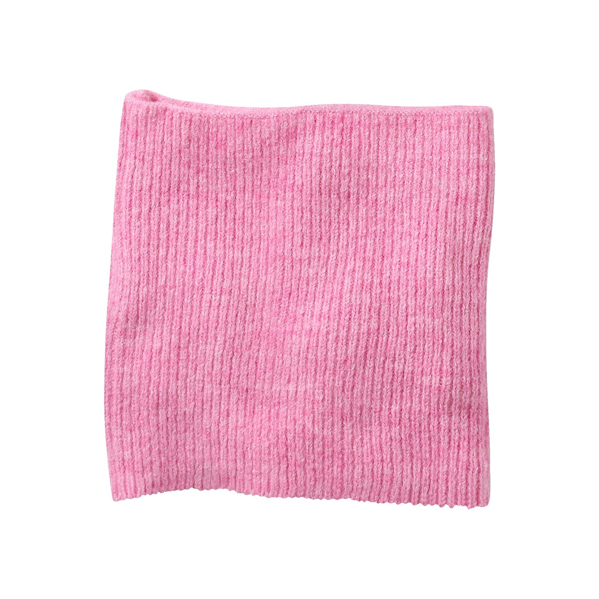 Ensemble bonnet et snood en tricot fuchsia, VERTBAUDET