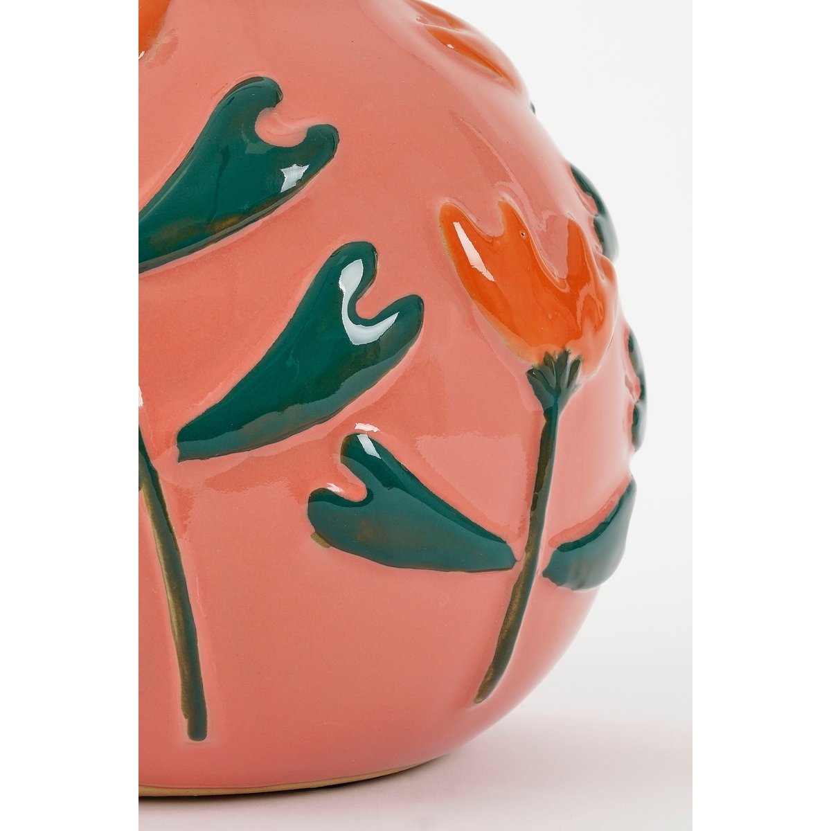 Vase fleuri AVA rose, MICA DECORATIONS