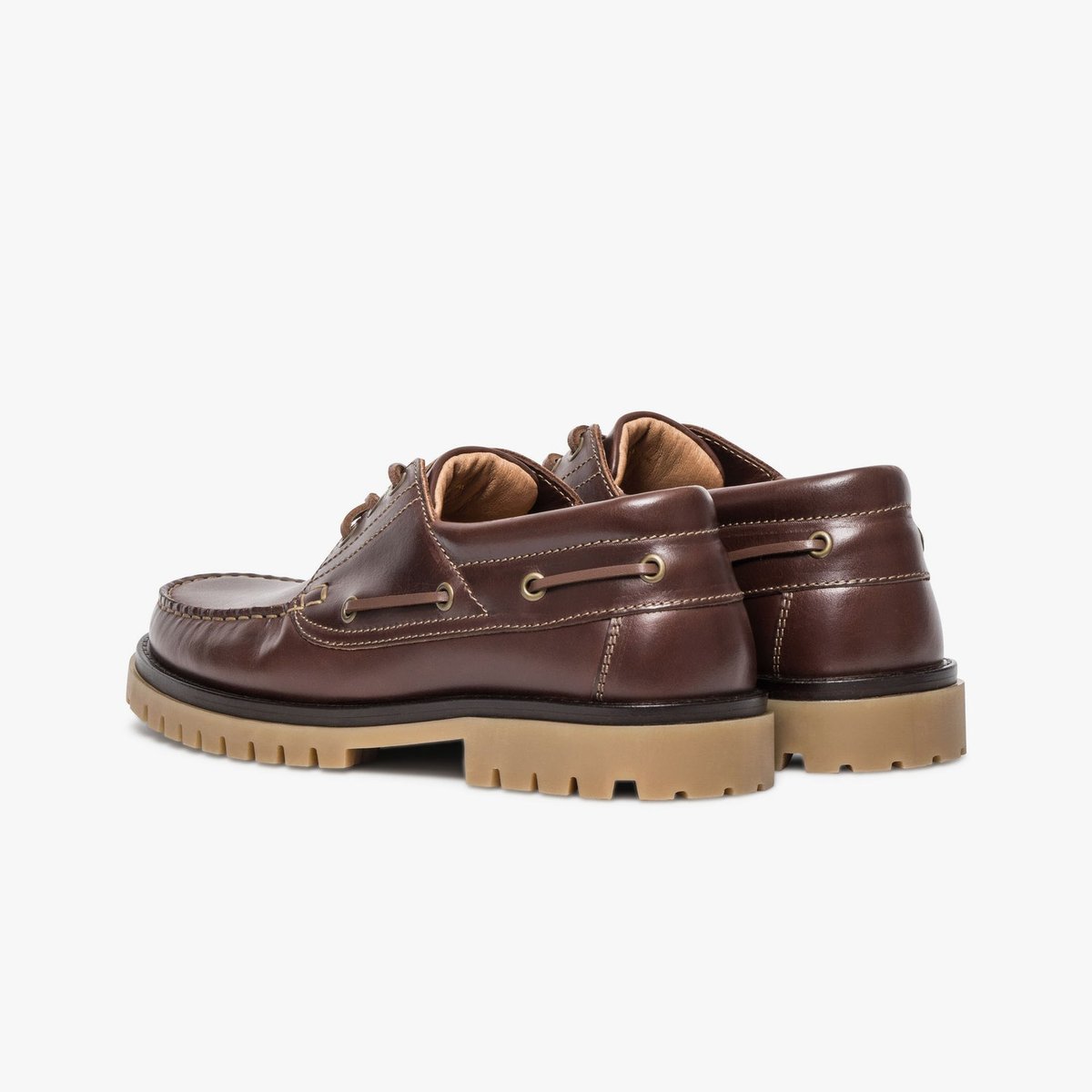 Derby en cuir LEVY cognac, BOCAGE