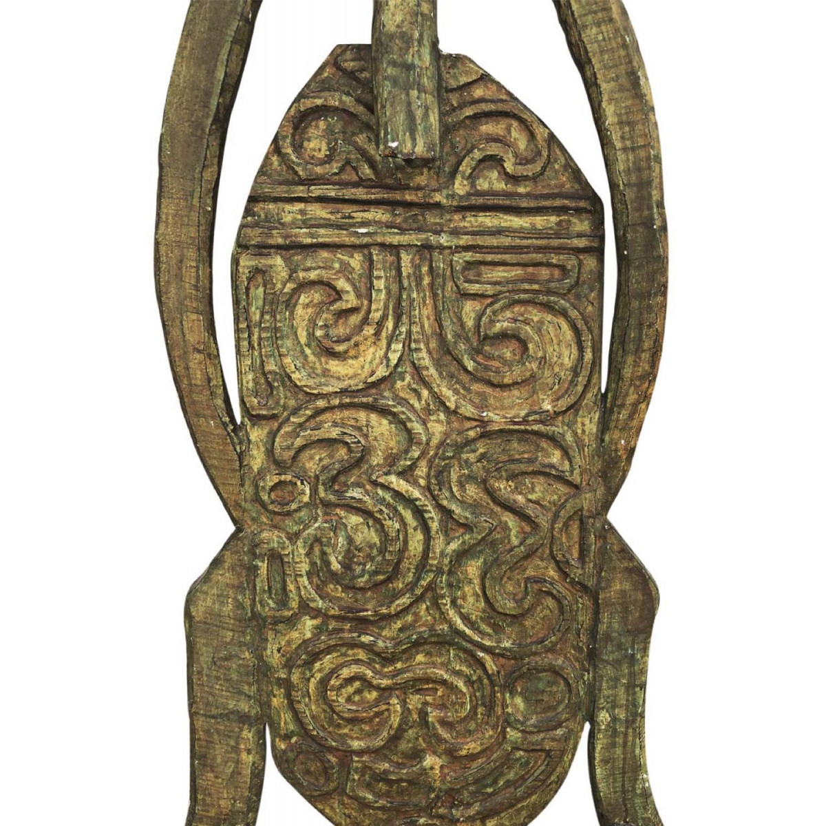 Fauteuil marron, DECORATION D’AUTREFOIS