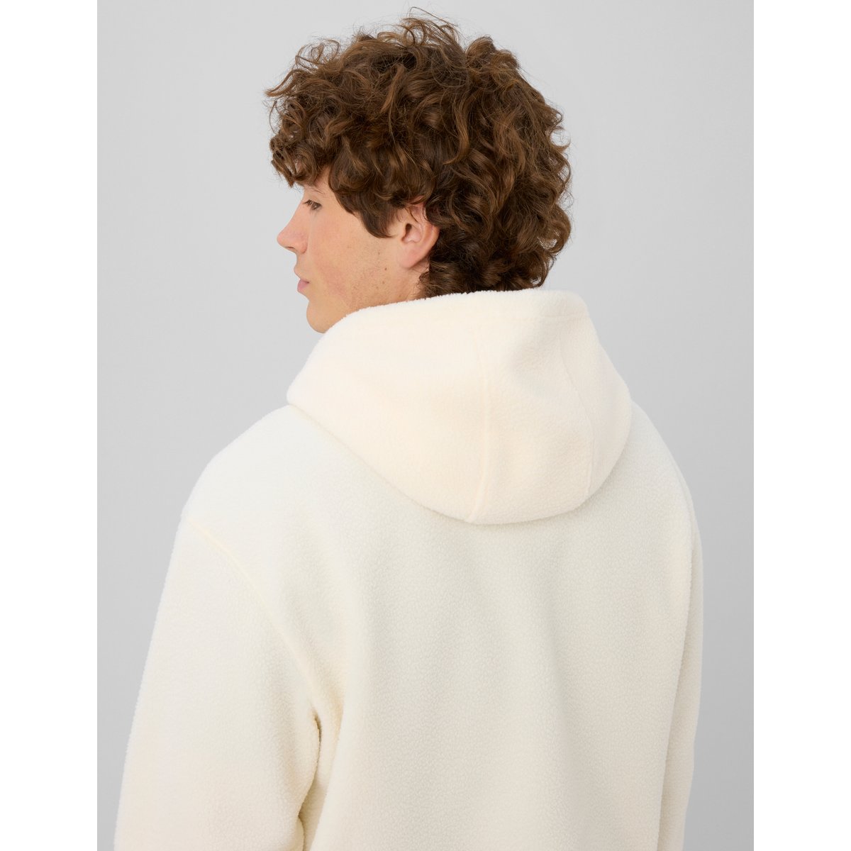 Sweat matière sherpa naturel, BZB