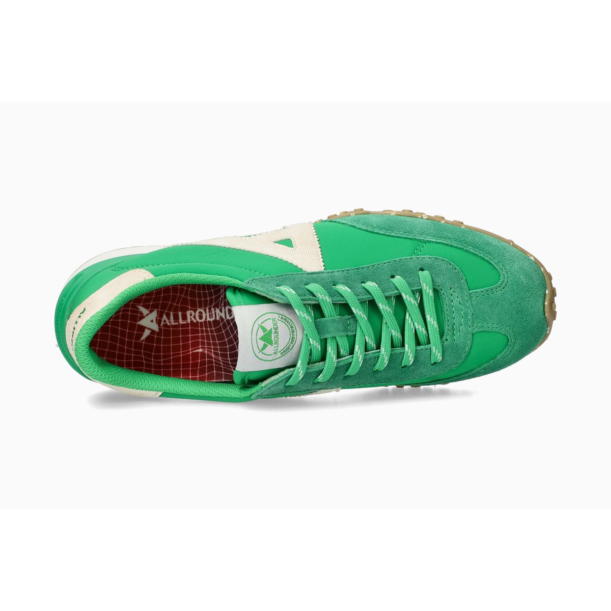 Baskets en cuir textile KAPRI flash green 2008, MEPHISTO