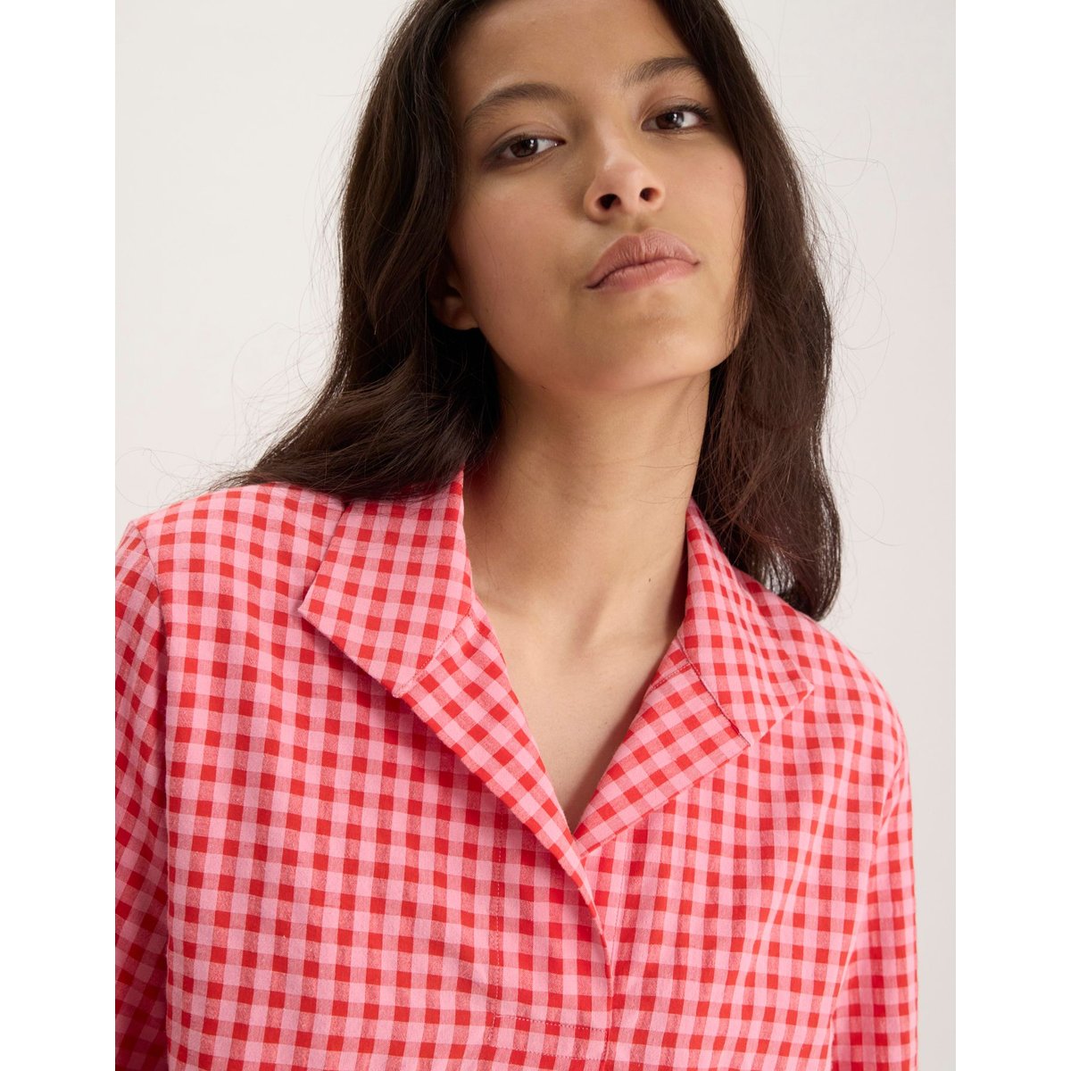 Top Noa en coton rouge, INES DE LA FRESSANGE PARIS