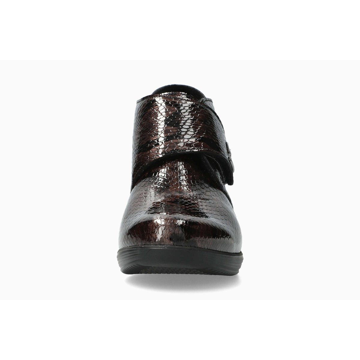 Bottines en cuir TRINY metallique p5149, MEPHISTO