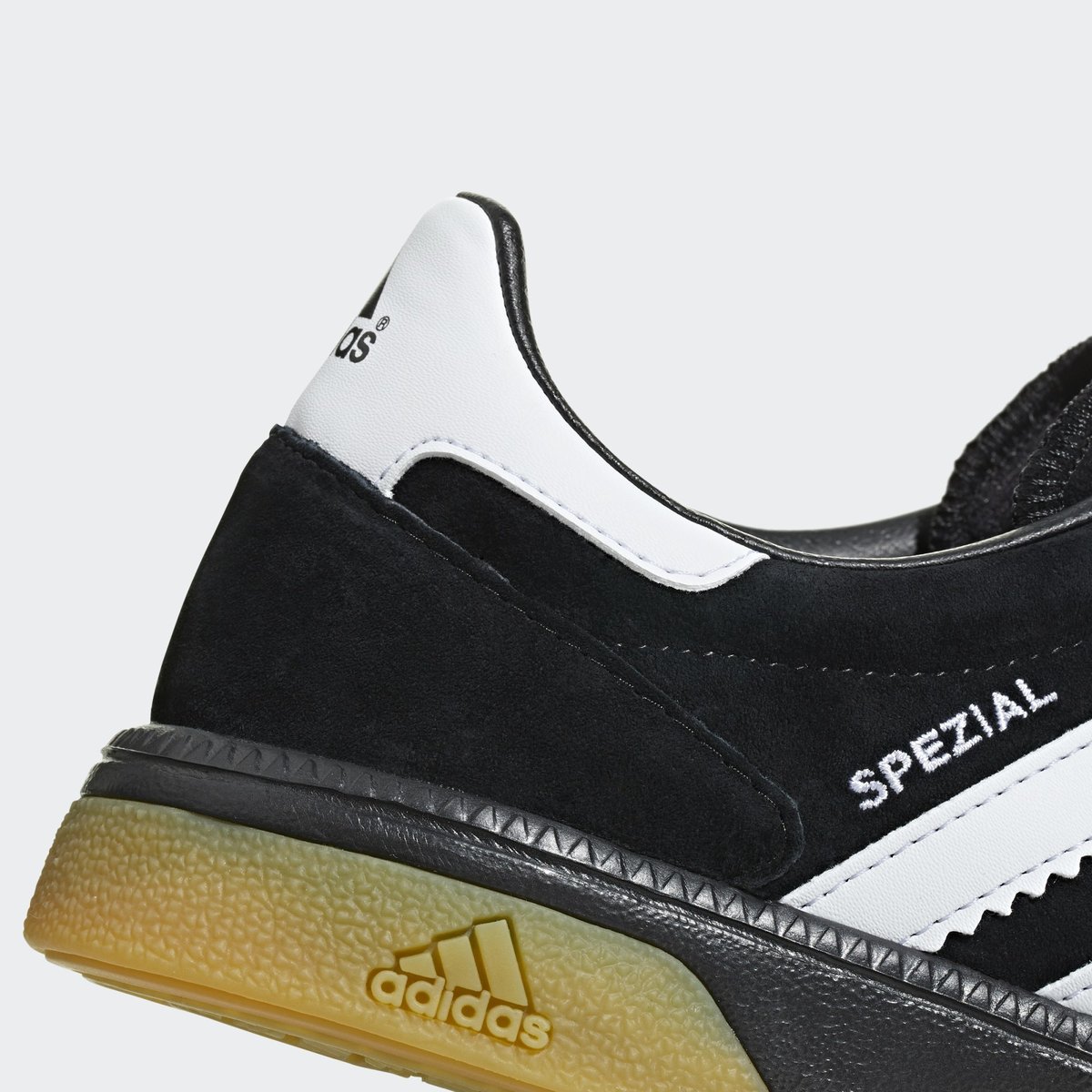 Baskets Cuir Handball Spezial core black / core white / core black, adidas Performance