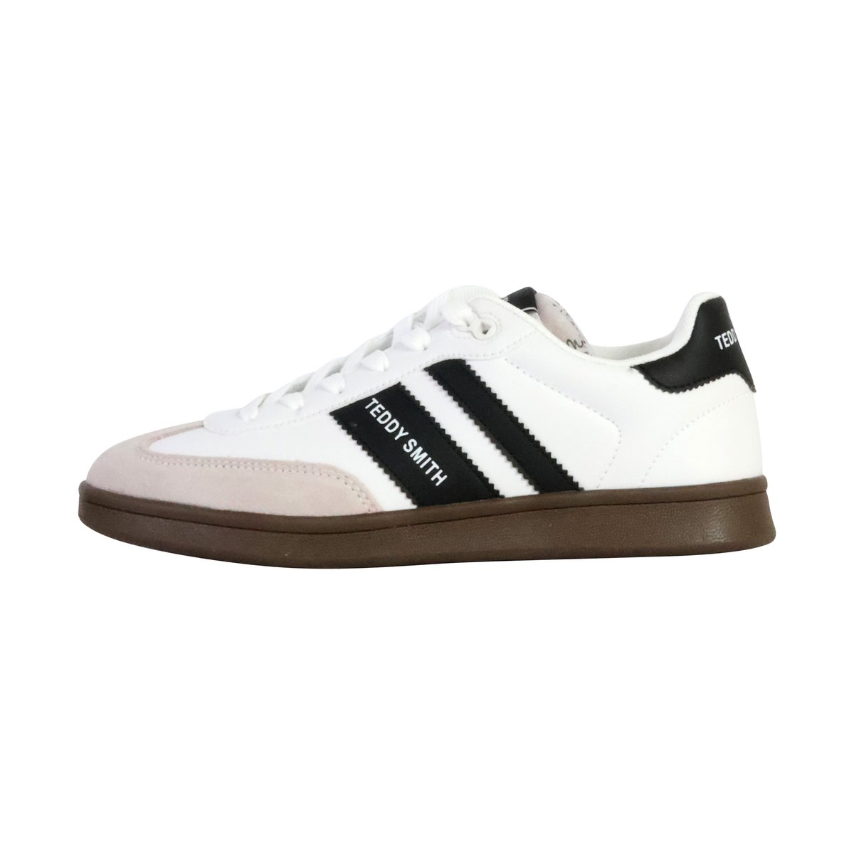 Basket Cuir Teddy Smith blanc, TEDDY SMITH