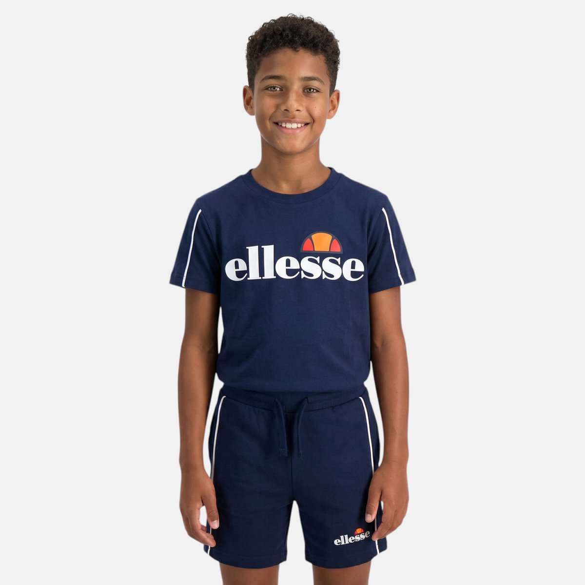 Lot de 2 t-shirts manches courtes et short SUMMER CAMP bleu marine, ELLESSE