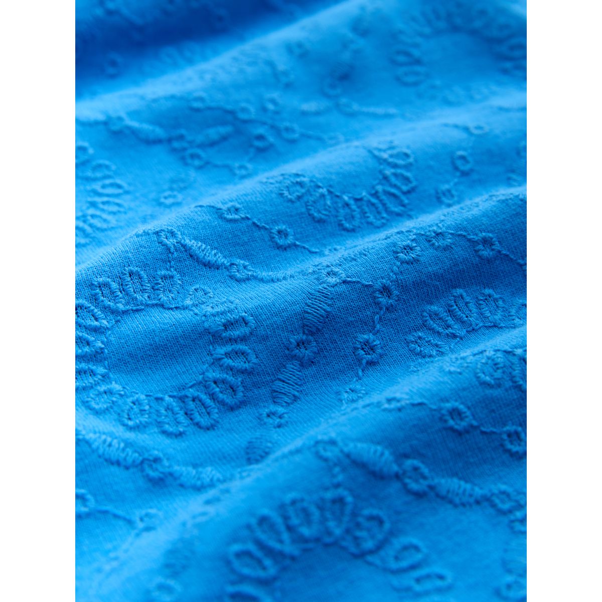 Robe courte jersey avec bretelles à volants bleu cobalt, NEXT