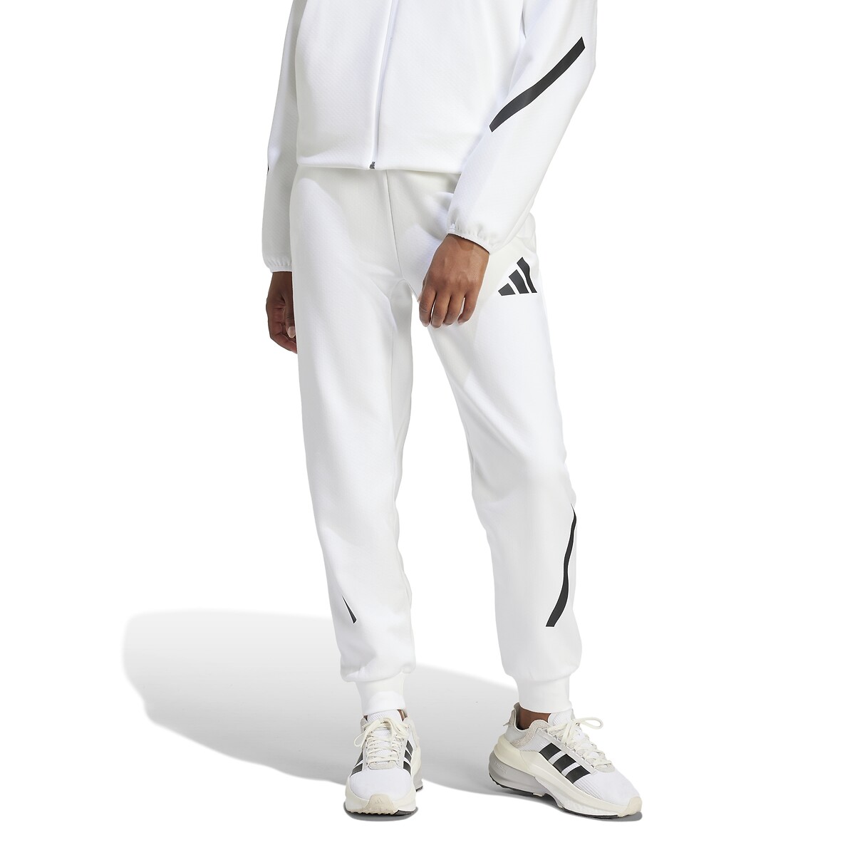 Pantalon de survetement Z.N.E. blanc, ADIDAS SPORTSWEAR