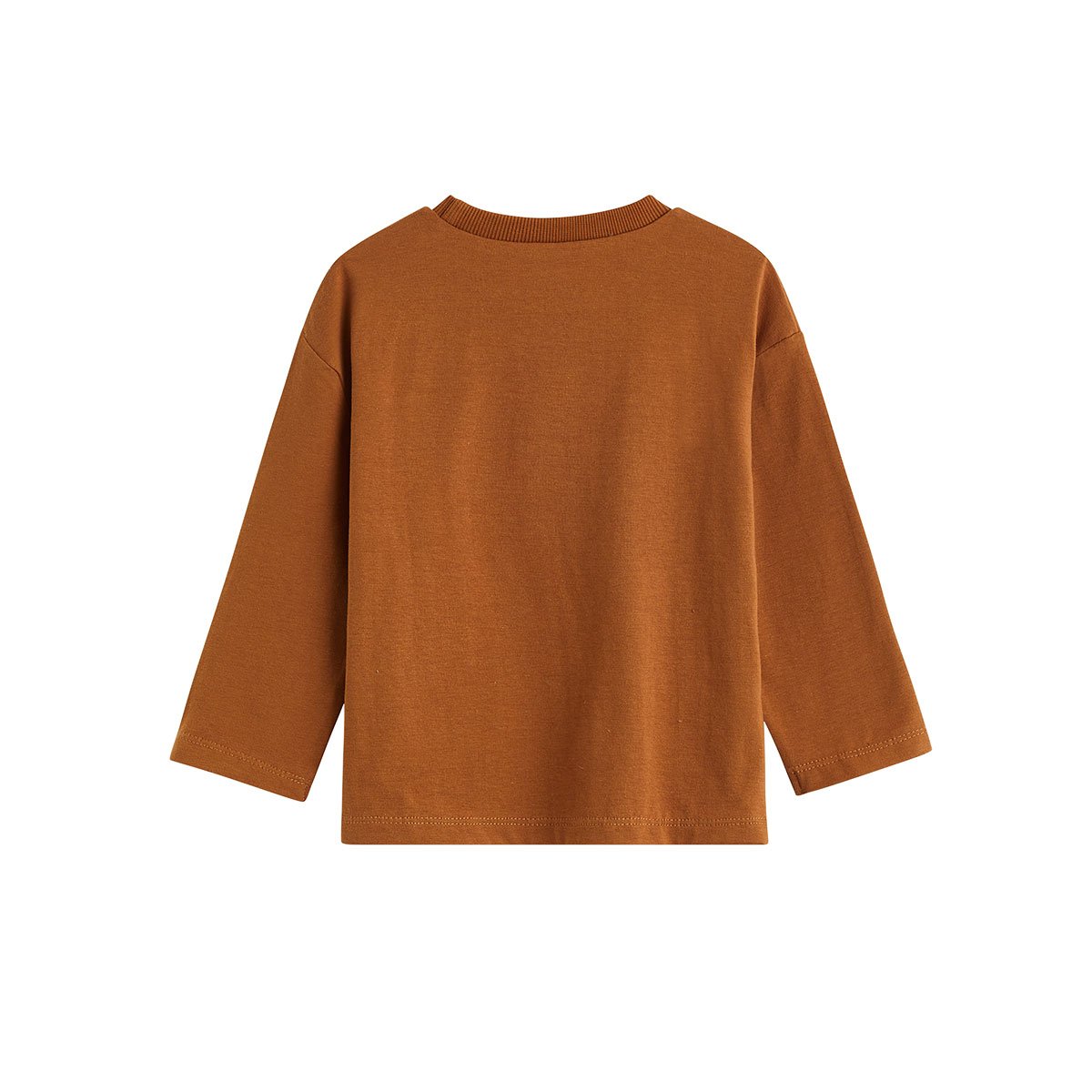 Lot de 2 t-shirts enfant manches longues Ginkgo vert, PETIT BEGUIN