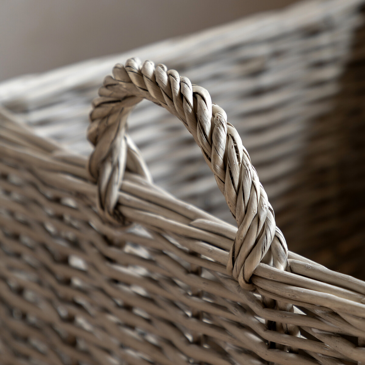 Set of 2 Corte Log Baskets brown , ÉDITÉ