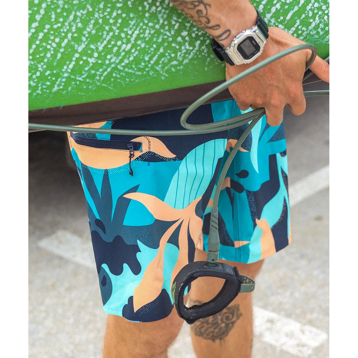 Boardshort WIPEOUT deep marine, OXBOW
