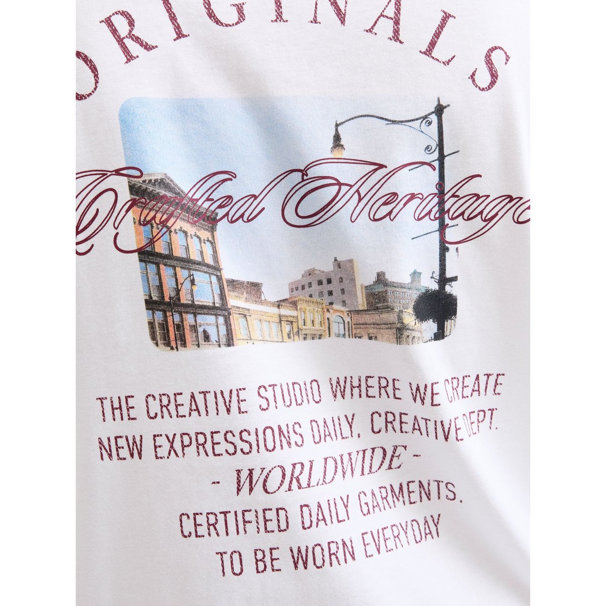 T-Shirt bright white, JACK & JONES