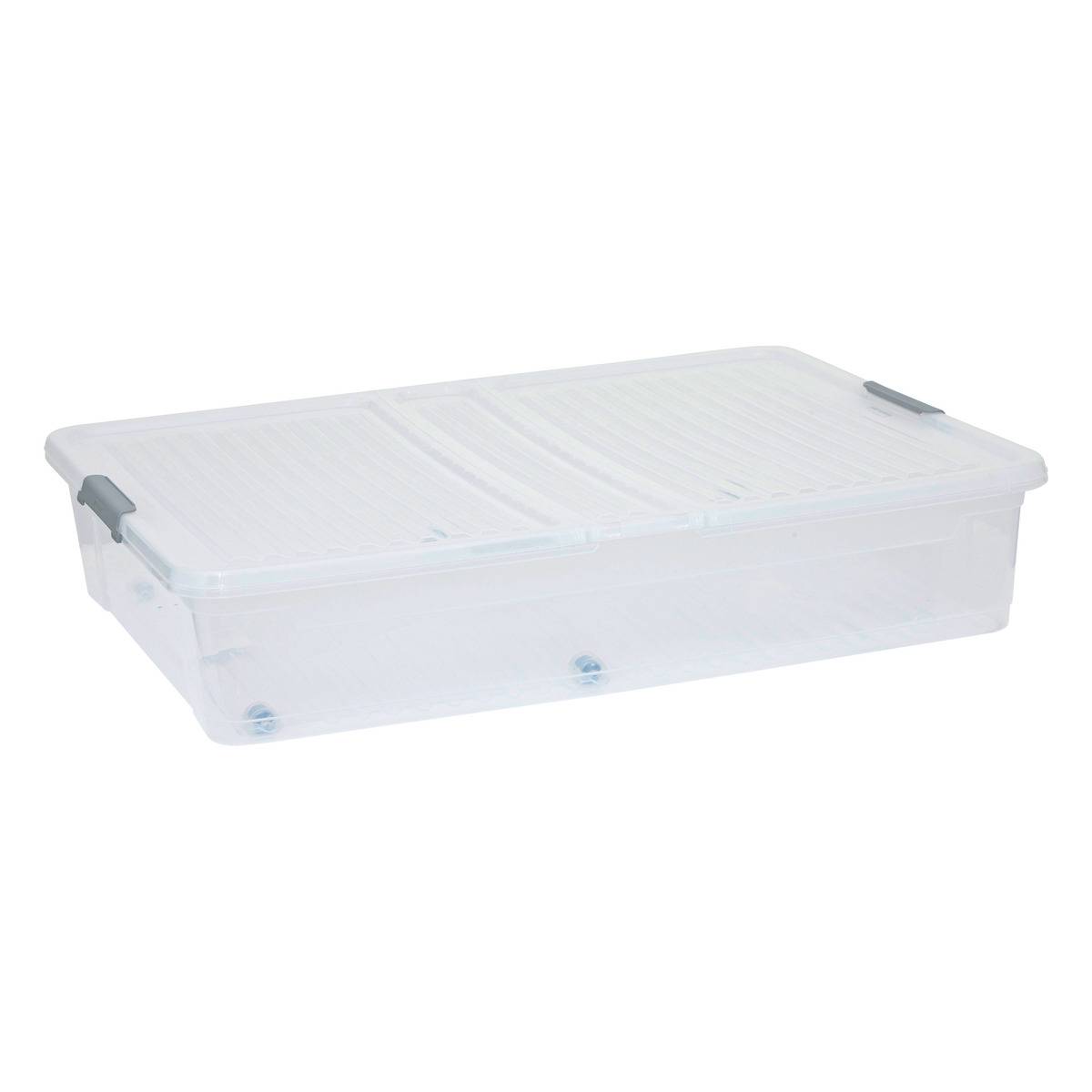 Boîte de rangement sous lit 53L FLIP N BED blanc, 5FIVE SIMPLY SMART