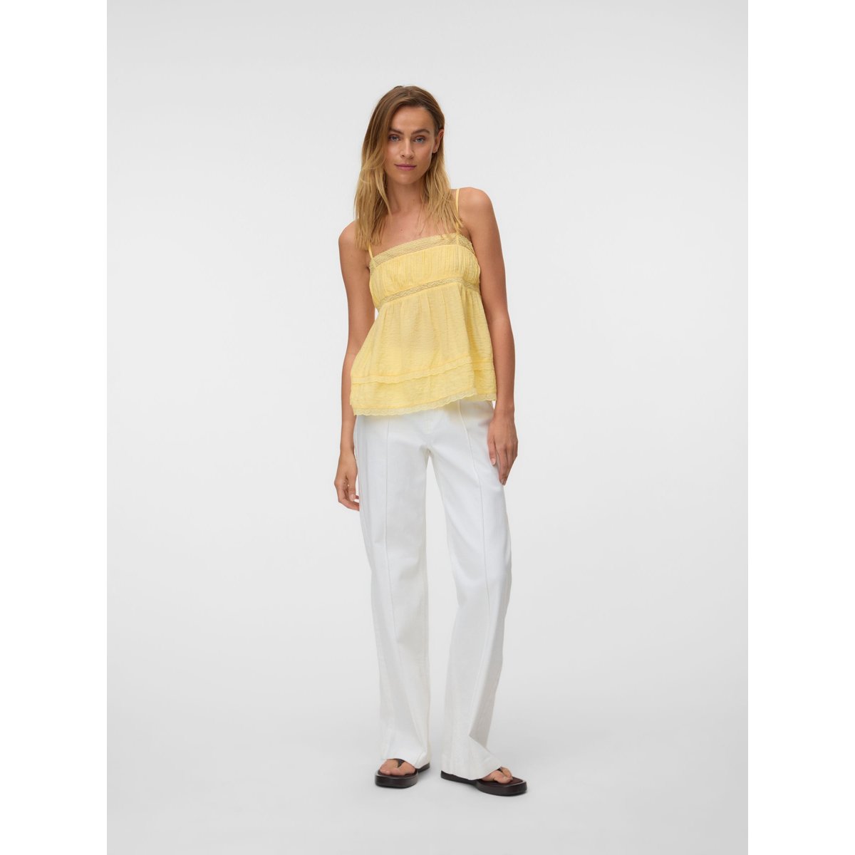 Top pale banana, VERO MODA
