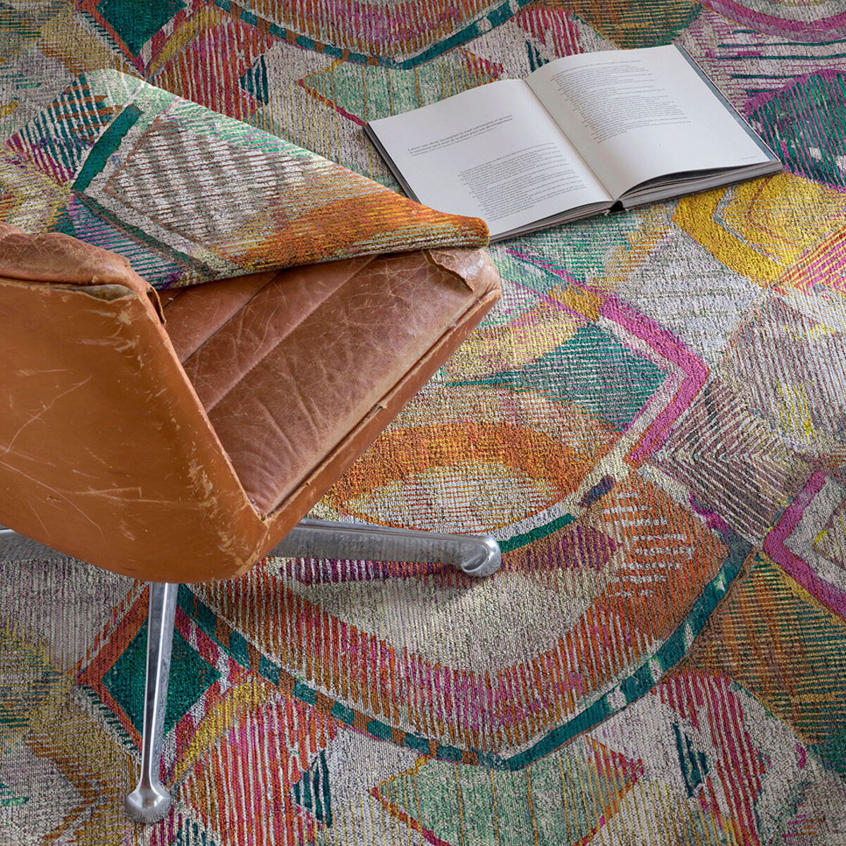 Tapis de salon BERRY multicolore, NAF NAF HOME